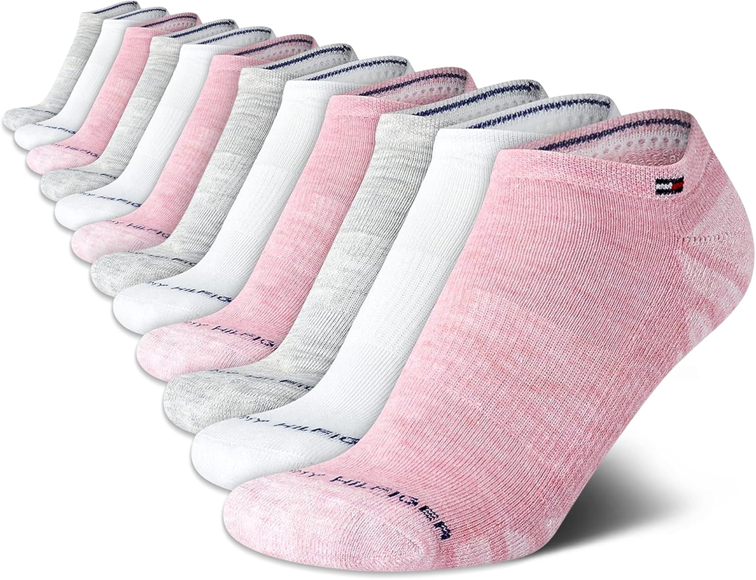 Женские носки Tommy Hilfiger, непромокаемые, 12 шт., мягкие, эластичные, женские, спортивные носки до щиколотки, беговые носки для женщин, Pink
Женские носки Tommy Hilfiger, непромокаемые, 12 шт., мягкие, эластичные, женские, спортивные носки до щиколотки, беговые носки для женщин, Pink