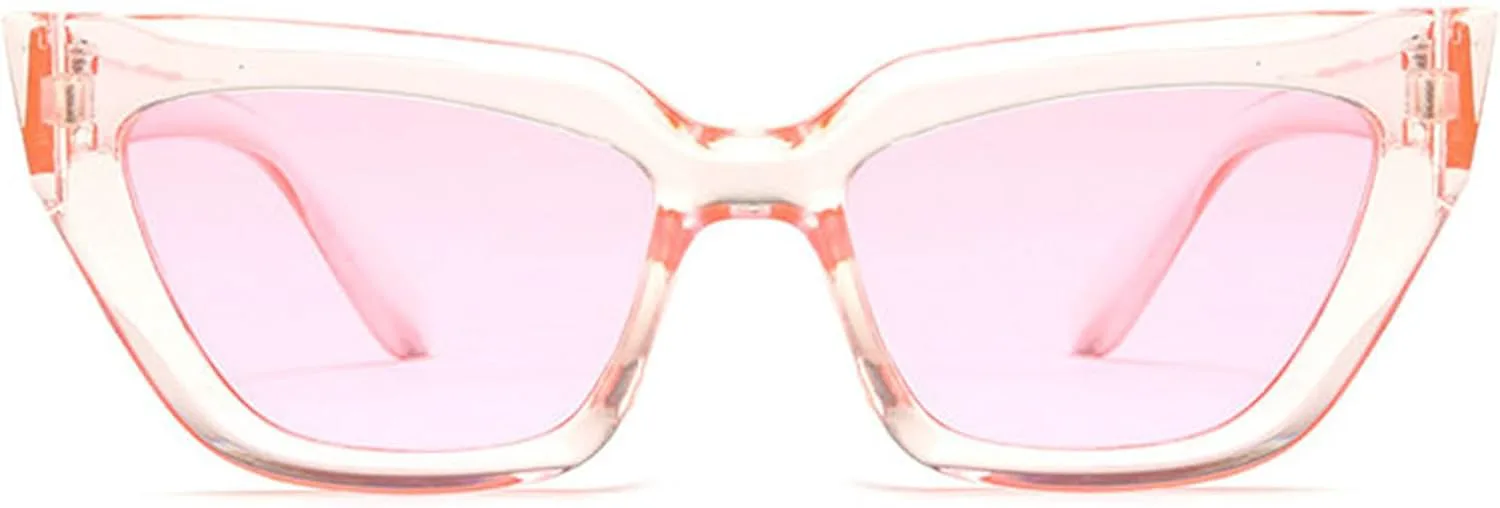 Винтажные квадратные солнцезащитные очки Helena для женщин и мужчин, модные очки в толстой оправе «кошачий глаз», трендовые очки с защитой от УФ-излучения UV400, C4
Винтажные квадратные солнцезащитные очки Helena для женщин и мужчин, модные очки в толстой оправе «кошачий глаз», трендовые очки с защитой от УФ-излучения UV400, C4