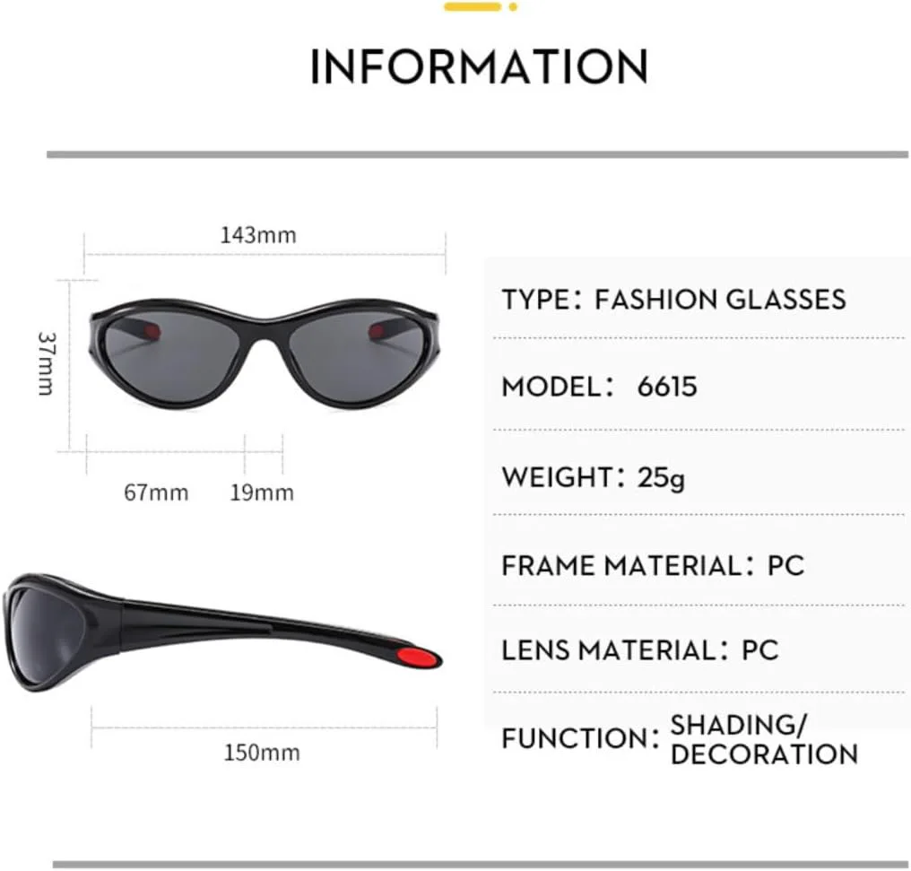 Солнцезащитные очки в овальной оправе в стиле киберпанк для женщин, роскошные мужские очки для велоспорта, спорта, Drive Punk UV400 TVTBBVV, Gray Gradient Tea
Солнцезащитные очки в овальной оправе в стиле киберпанк для женщин, роскошные мужские очки для велоспорта, спорта, Drive Punk UV400 TVTBBVV, Gray Gradient Tea