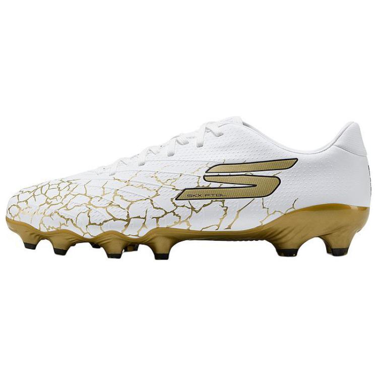 Skechers Футбольные бутсы для искусственного грунта, мужские, белое золото 
Skechers Футбольные бутсы для искусственного грунта, мужские, белое золото