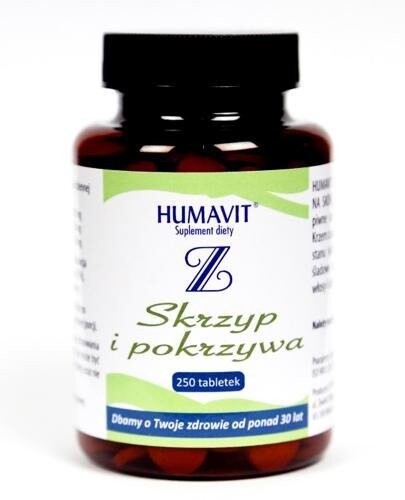 Varia, Хумавит З, пивные дрожжи с хвощом и крапивой, 250 капсул
Varia, Хумавит З, пивные дрожжи с хвощом и крапивой, 250 капсул