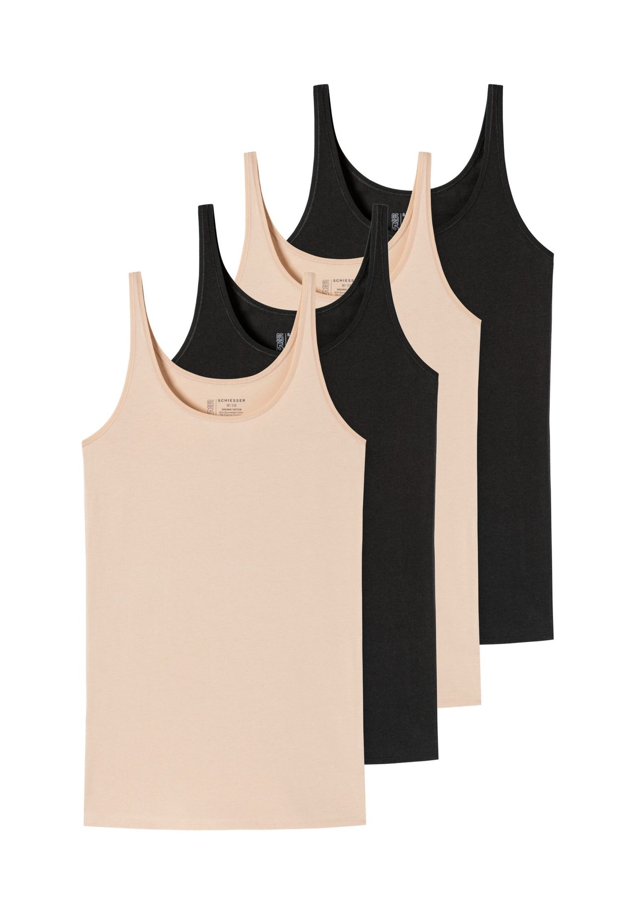 Нижняя рубашка/верхний комплект из 4 шт органического хлопка 95/5 SCHIESSER, цвет Schwarz/sand
Нижняя рубашка/верхний комплект из 4 шт органического хлопка 95/5 SCHIESSER, цвет Schwarz/sand