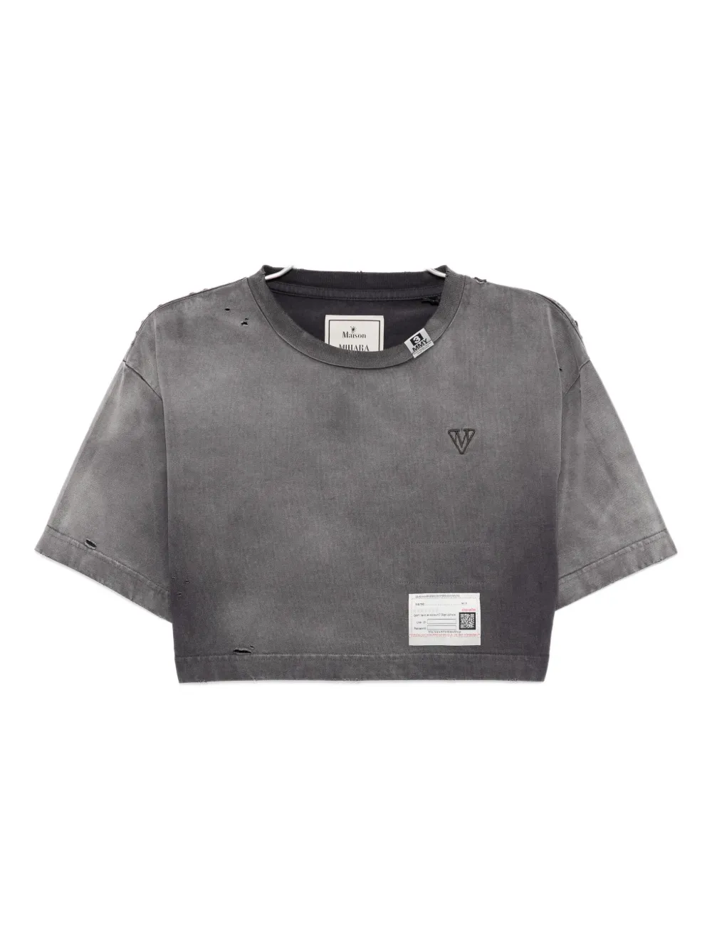 Футболка с эффектом потертости и логотипом Maison Mihara Yasuhiro, серый
Футболка с эффектом потертости и логотипом Maison Mihara Yasuhiro, серый