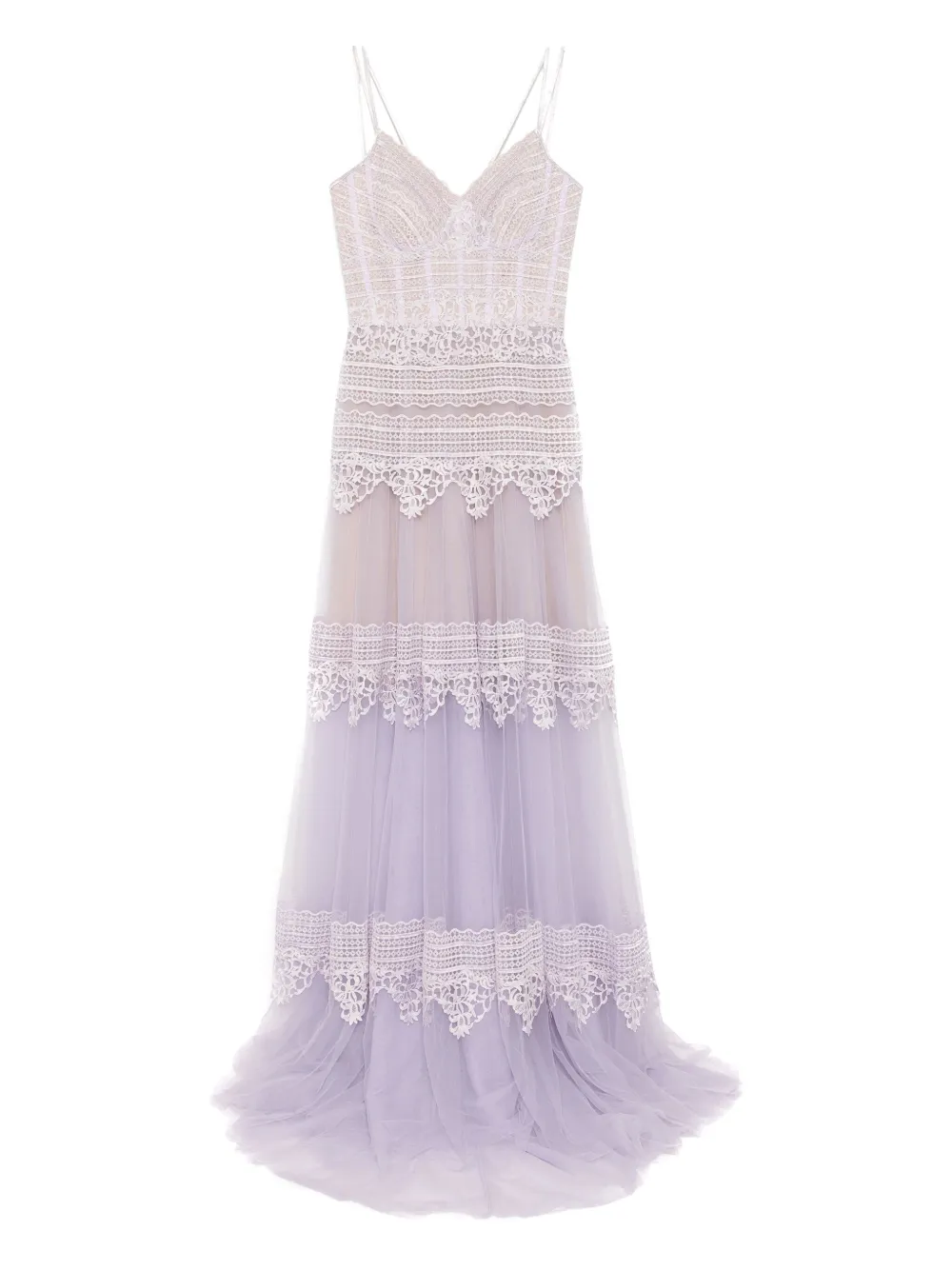 Кружевное платье без рукавов Saiid Kobeisy, фиолетовый
Кружевное платье без рукавов Saiid Kobeisy, фиолетовый