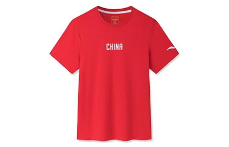 Футболка мужская классическая красная Anta 
Футболка мужская классическая красная Anta