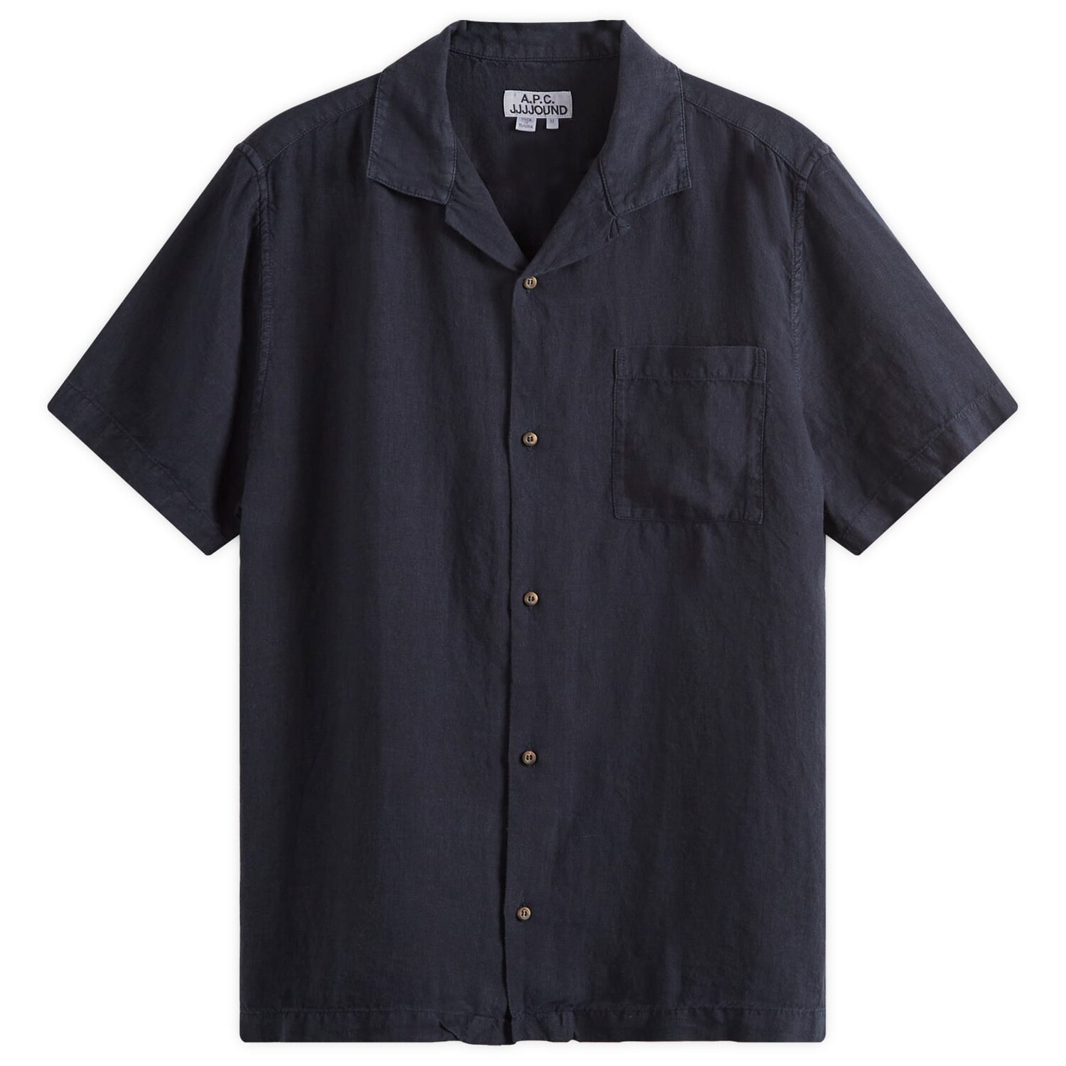 Рубашка с коротким рукавом A.P.C. X Jjjjound Linen Vacation Shirt, цвет Dark Navy
Рубашка с коротким рукавом A.P.C. X Jjjjound Linen Vacation Shirt, цвет Dark Navy