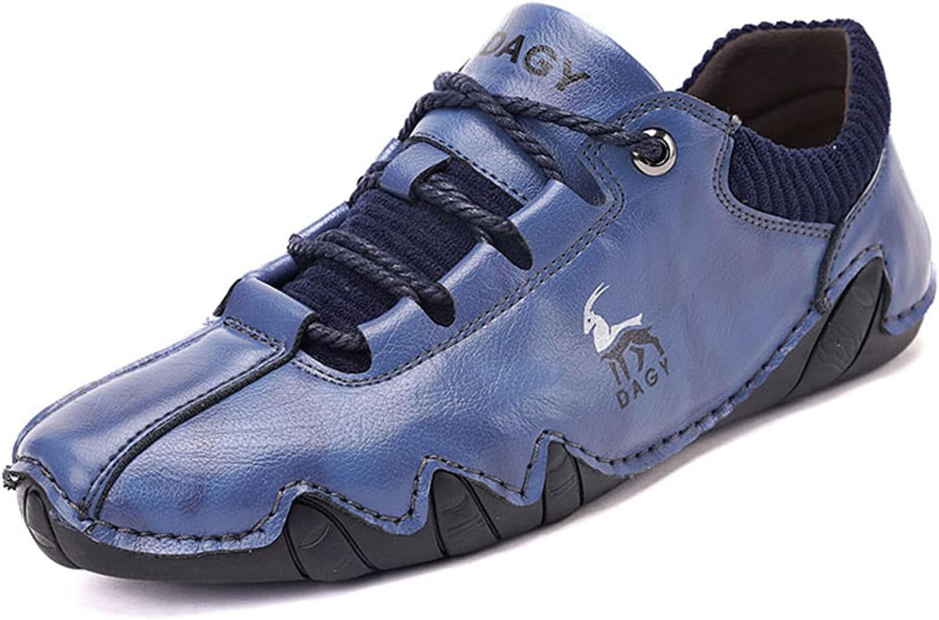 Мужские повседневные кожаные кроссовки на шнуровке с противоскользящей подошвой, модные вручную сшитые водонепроницаемые легкие ботинки для ходьбы, походов, кемпинга и вождения на все сезоны, низкие чукка Kctrfsj, синий
Мужские повседневные кожаные кроссовки на шнуровке с противоскользящей подошвой, модные вручную сшитые водонепроницаемые легкие ботинки для ходьбы, походов, кемпинга и вождения на все сезоны, низкие чукка Kctrfsj, синий