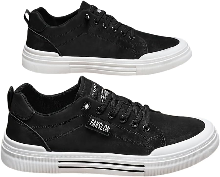 Мужские стильные повседневные кеды средней высоты на шнуровке с круглым носком, прочной подошвой из ПВХ для комфорта в любое время года, повседневная обувь с удобной стелькой из ЭВА Hhhchpm, черный
Мужские стильные повседневные кеды средней высоты на шнуровке с круглым носком, прочной подошвой из ПВХ для комфорта в любое время года, повседневная обувь с удобной стелькой из ЭВА Hhhchpm, черный