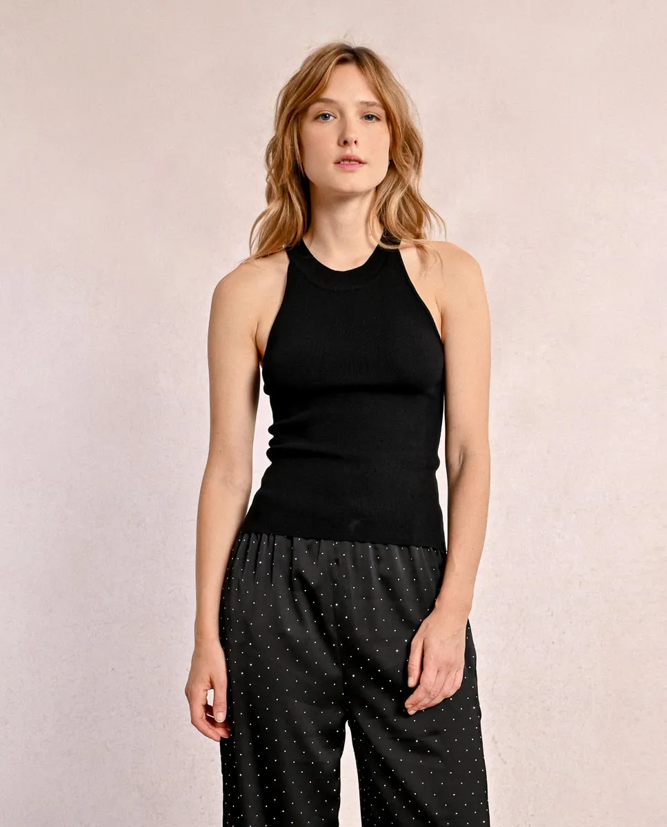 Женский облегающий топ с американской проймой Molly Bracken, черный
Женский облегающий топ с американской проймой Molly Bracken, черный