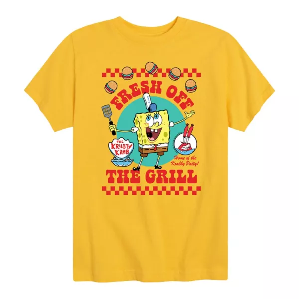 Футболка с принтом «Губка Боб с гриля» для мальчиков 8-20 лет Nickelodeon, желтый
Футболка с принтом «Губка Боб с гриля» для мальчиков 8-20 лет Nickelodeon, желтый