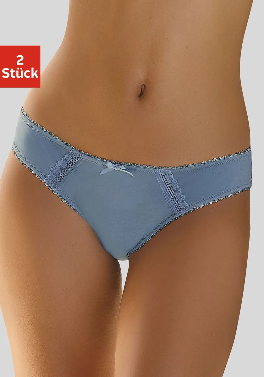 Трусики-бикини Nuance (2 шт.) из мягкого хлопка, белый
Трусики-бикини Nuance (2 шт.) из мягкого хлопка, белый