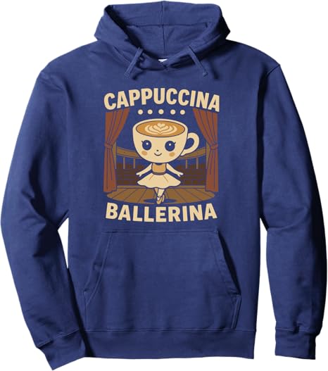 Худи Cappuccina Ballerina, темно-синий
Худи Cappuccina Ballerina, темно-синий