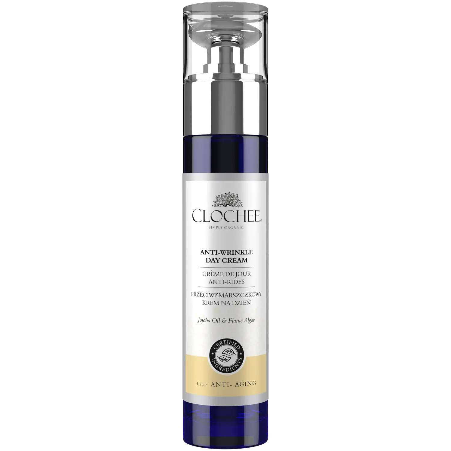 Clochee Anti-Age дневной крем против морщин, 50 мл
Clochee Anti-Age дневной крем против морщин, 50 мл