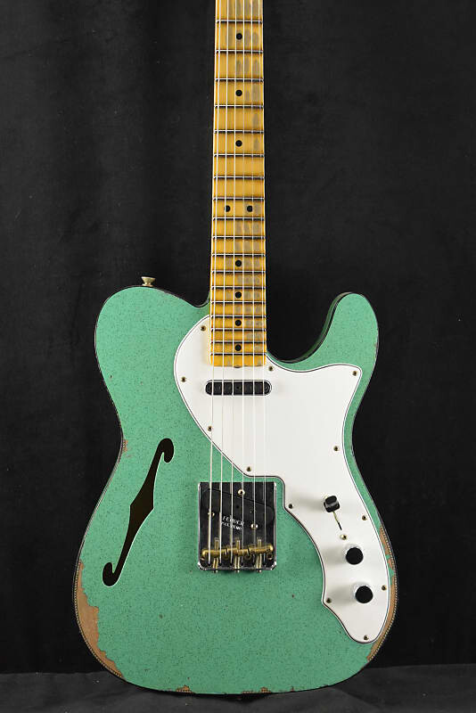 Fender Custom Shop 60-х Custom Telecaster Thinline Relic Aged Seafoam Green Sparkle Custom Shop '60s Custom Telecaster Thinline Relic Aged Seafoa...
Fender Custom Shop 60-х Custom Telecaster Thinline Relic Aged Seafoam Green Sparkle Custom Shop '60s Custom Telecaster Thinline Relic Aged Seafoa...