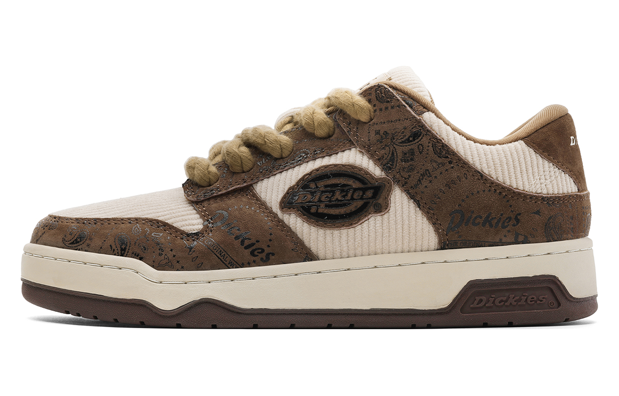 Dickies Низкие мужские кроссовки для скейтбординга, цвет «кокосовая скорлупа», коричневые
Dickies Низкие мужские кроссовки для скейтбординга, цвет «кокосовая скорлупа», коричневые