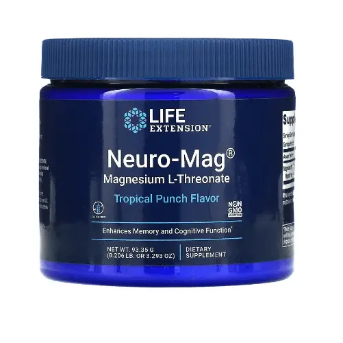 L-треонат магния Neuro-Mag тропический пунш 93 г Life Extension
L-треонат магния Neuro-Mag тропический пунш 93 г Life Extension