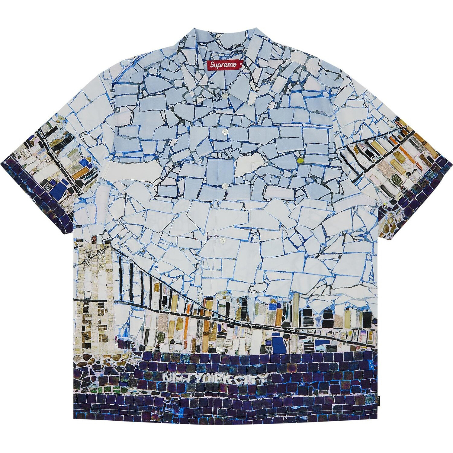 Рубашка Supreme Mosaic Short-Sleeve, мультиколор
Рубашка Supreme Mosaic Short-Sleeve, мультиколор