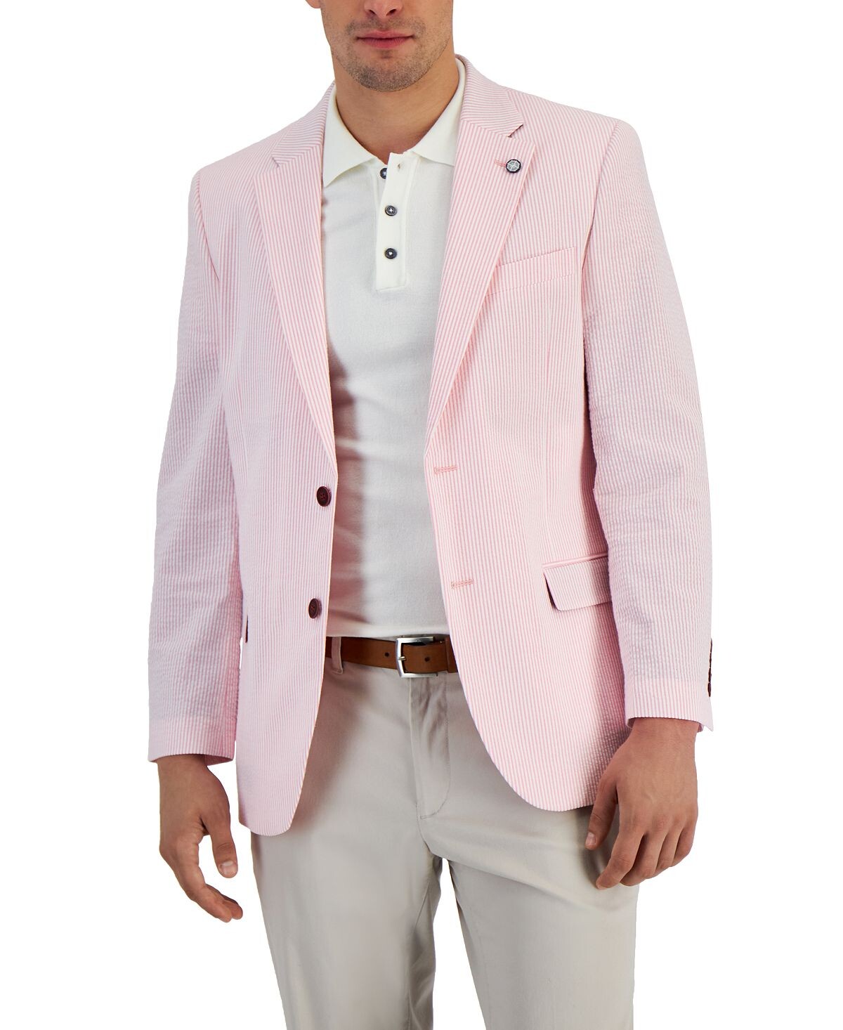 Мужское спортивное пальто из эластичной полоски из жатого хлопка в современную посадку Nautica, розовый
Мужское спортивное пальто из эластичной полоски из жатого хлопка в современную посадку Nautica, розовый