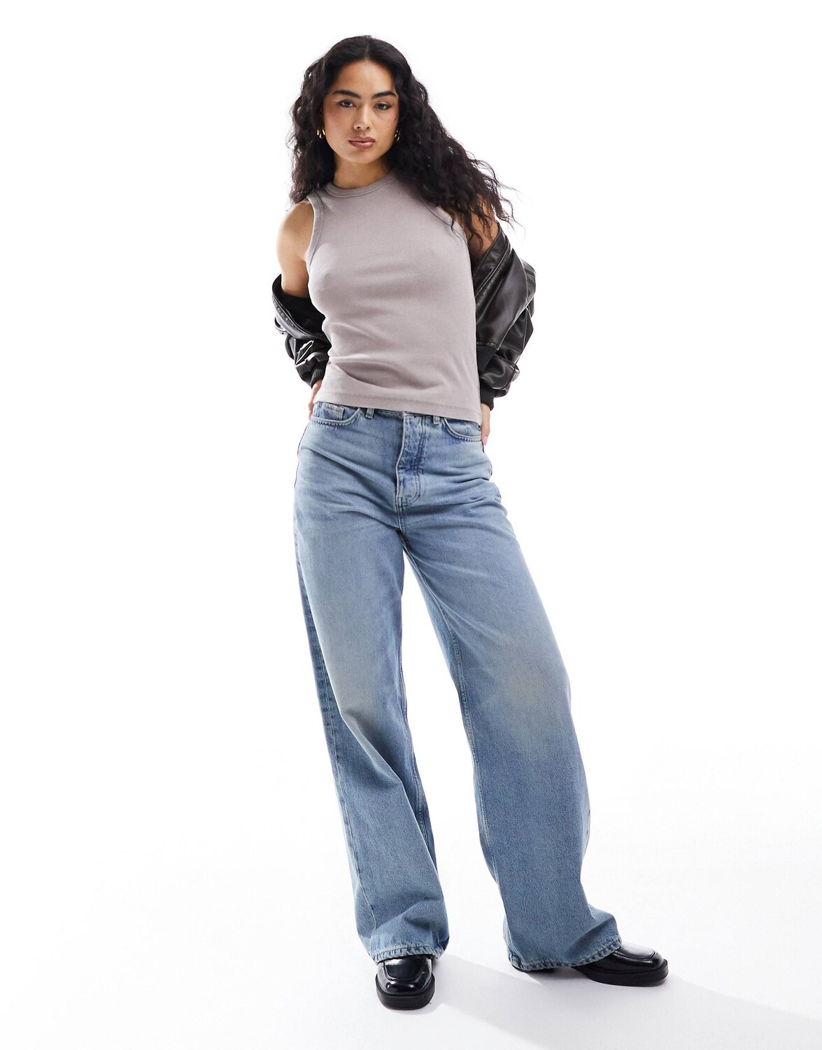 Топ Vero Moda Ribbed Jersey Tank, серый
Топ Vero Moda Ribbed Jersey Tank, серый