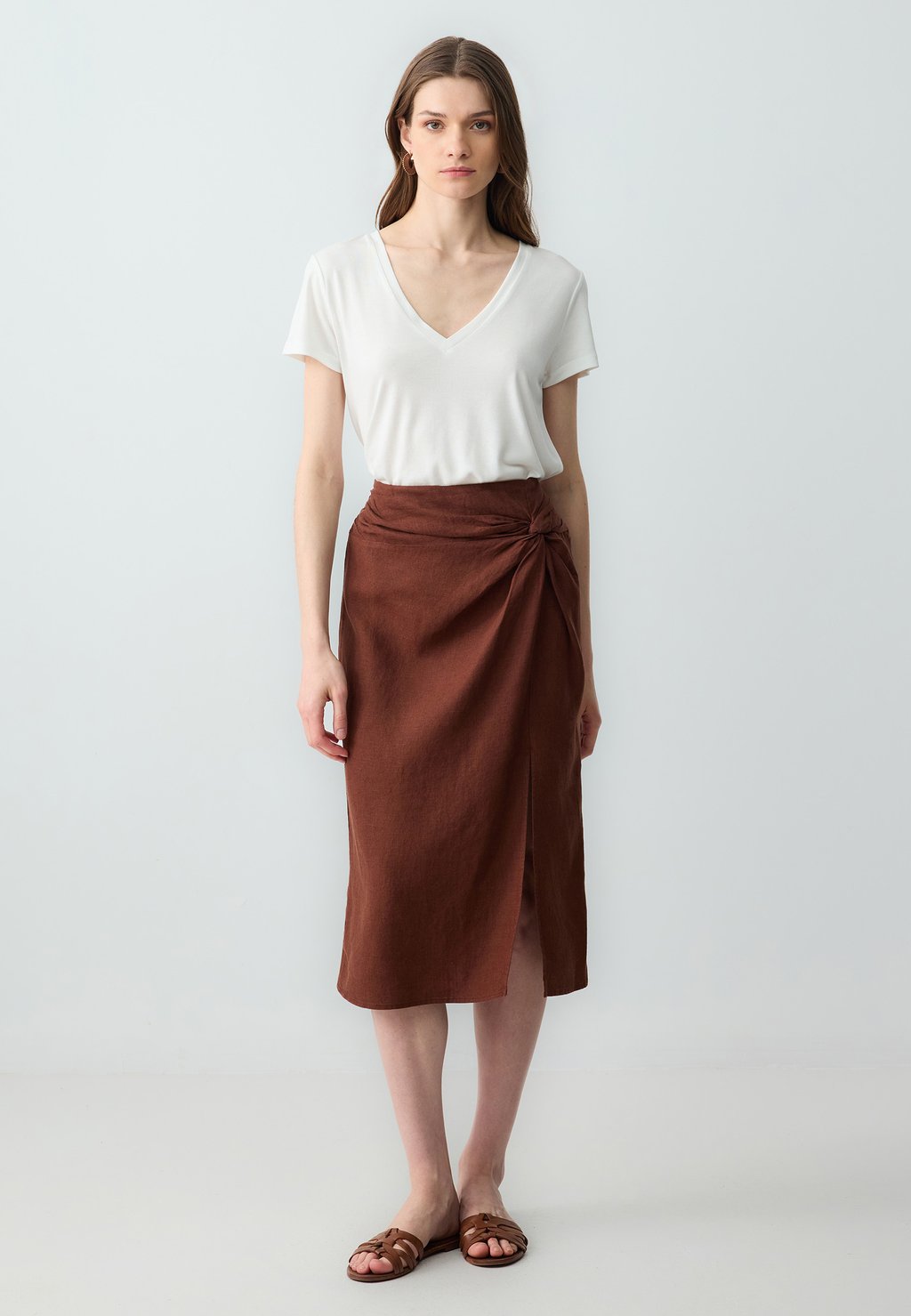 Юбка А-силуэта Jimmy Key, цвет Biiter Brown
Юбка А-силуэта Jimmy Key, цвет Biiter Brown