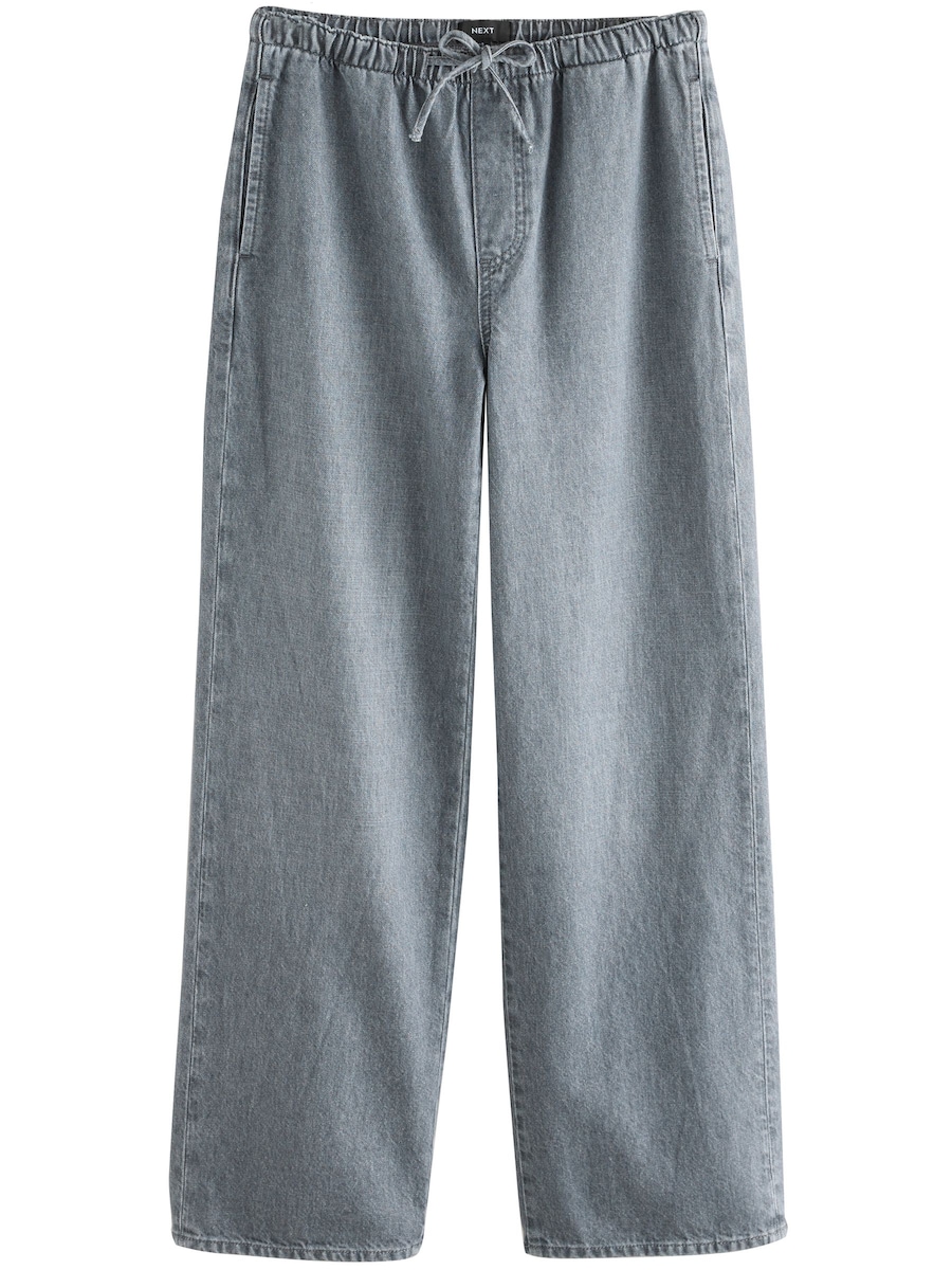 Джинсы с широкими штанинами Next, светло-серый
Джинсы с широкими штанинами Next, светло-серый