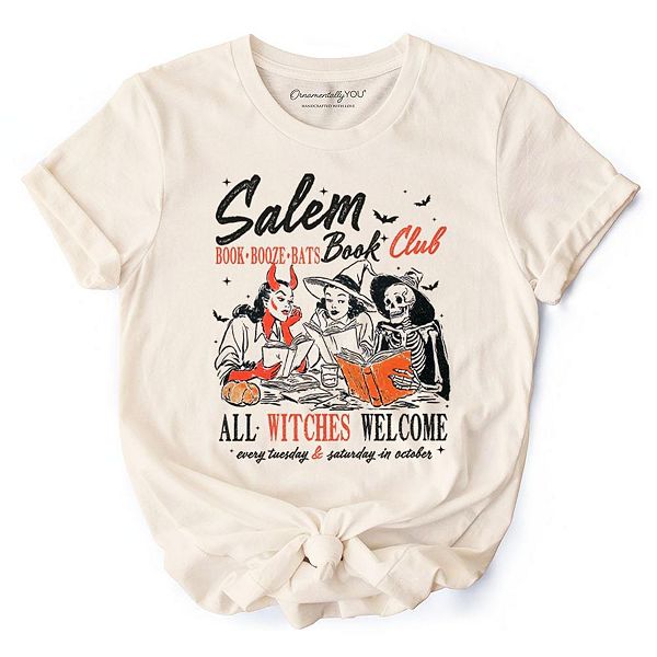 Футболка Salem book club witches, майка с девушкой за чтением на Хэллоуин Ornamentallyyou, Natural
Футболка Salem book club witches, майка с девушкой за чтением на Хэллоуин Ornamentallyyou, Natural