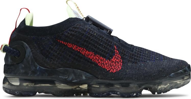 Кроссовки Nike Air VaporMax 2020 Flyknit 'Obsidian Siren Red', синий
Кроссовки Nike Air VaporMax 2020 Flyknit 'Obsidian Siren Red', синий