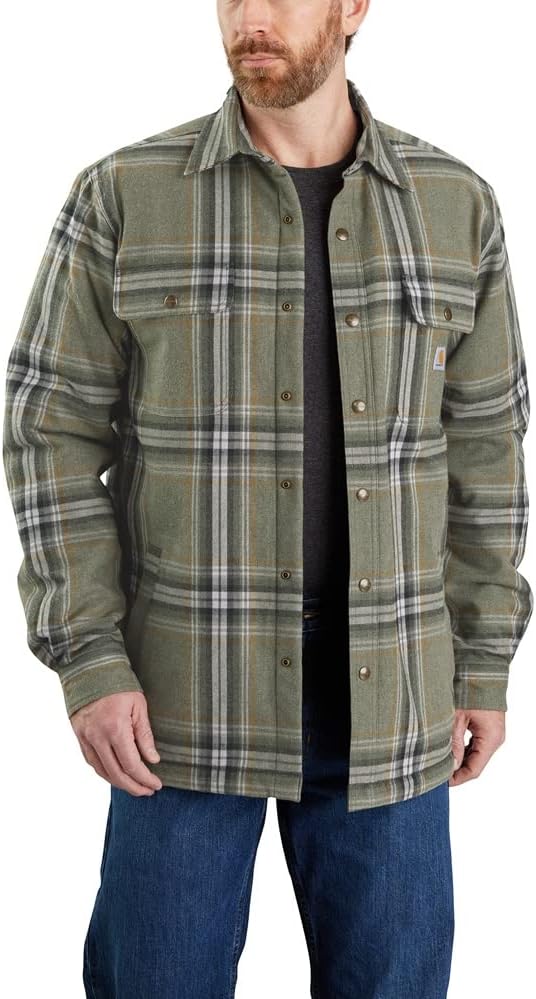 Carhartt мужская 105430 рубашка-поло с подкладкой из флиса и шерпы, свободного кроя, Basil
Carhartt мужская 105430 рубашка-поло с подкладкой из флиса и шерпы, свободного кроя, Basil