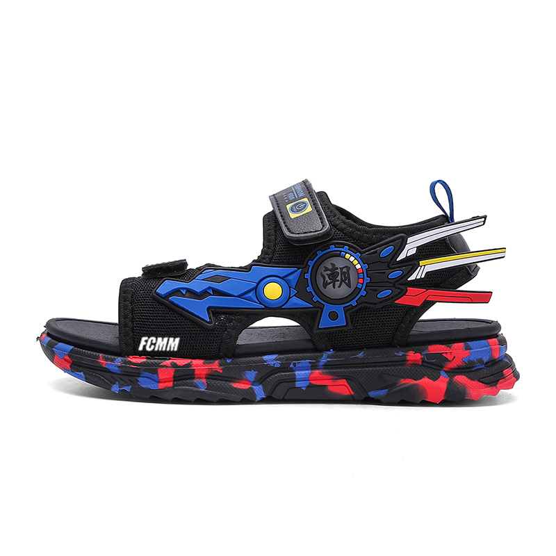 Сандалии детские противоскользящие FCMM, черный/синий
Сандалии детские противоскользящие FCMM, черный/синий