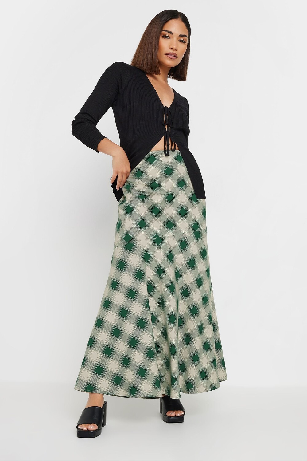 Юбка макси в клетку Pixiegirl Petite, зеленый
Юбка макси в клетку Pixiegirl Petite, зеленый