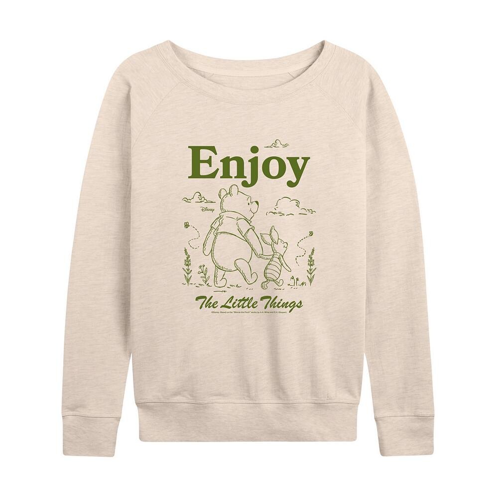 Легкий женский свитшот из френч терри Disney's Winnie The Pooh Little Things, цвет Birch 
Легкий женский свитшот из френч терри Disney's Winnie The Pooh Little Things, цвет Birch