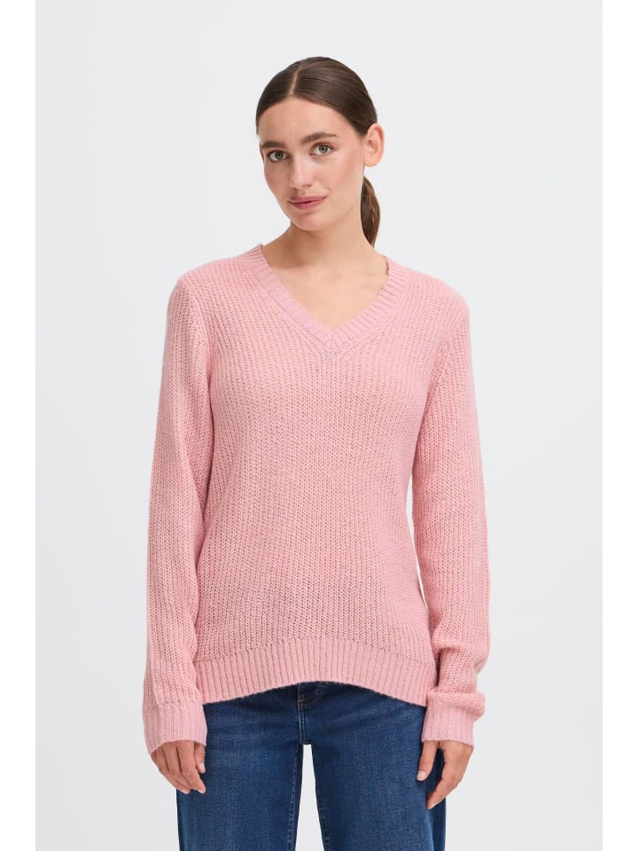 Oxmo Свитер с V-образным вырезом OXFSinvi розового цвета
Oxmo Свитер с V-образным вырезом OXFSinvi розового цвета