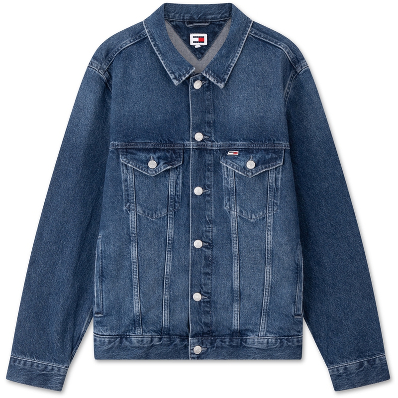 Tommy Hilfiger Джинсовая куртка унисекс синяя, Denim Blue 1A4
Tommy Hilfiger Джинсовая куртка унисекс синяя, Denim Blue 1A4
