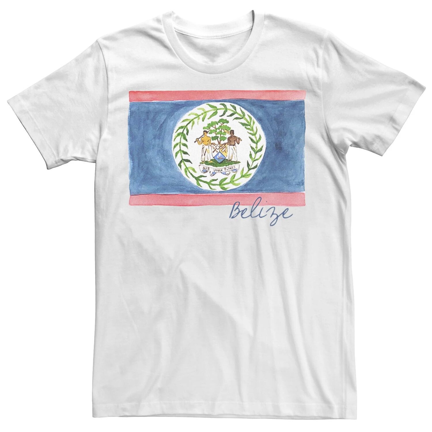 Мужская футболка HHM Belize с акварельным флагом Licensed Character
Мужская футболка HHM Belize с акварельным флагом Licensed Character