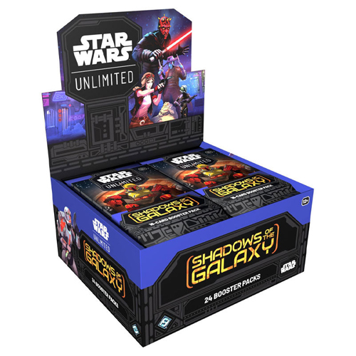 Карточная игра Star Wars: Unlimited Shadows Of The Galaxy – Booster Box Fantasy Flight Games
Карточная игра Star Wars: Unlimited Shadows Of The Galaxy – Booster Box Fantasy Flight Games