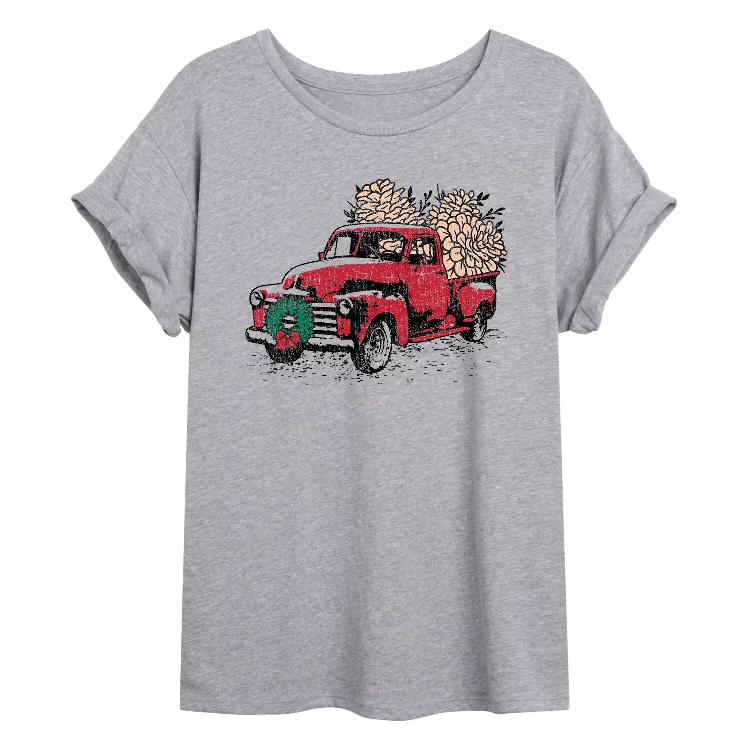 Детская футболка большого размера с рисунком «Рождественский грузовик» Licensed Character
Детская футболка большого размера с рисунком «Рождественский грузовик» Licensed Character