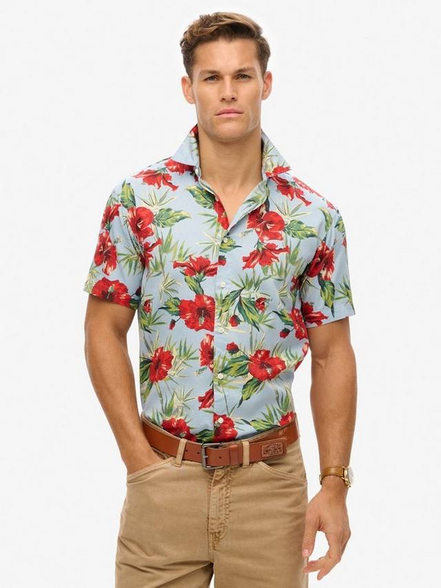 Гавайская рубашка с принтом Superdry, Hawaiian Blue
Гавайская рубашка с принтом Superdry, Hawaiian Blue