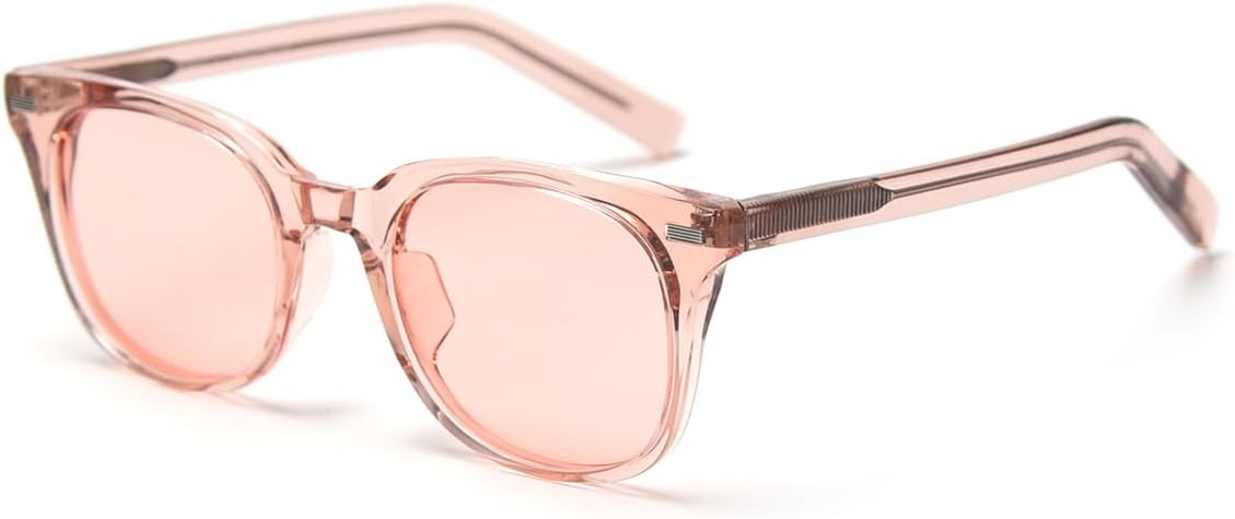 Квадратные поляризованные солнцезащитные очки для мужчин, оправа Tr90, модные очки с ацетатными дужками, женские очки с защитой от УФ-излучения UV400 weiyuchen, Clear Pink Frame
Квадратные поляризованные солнцезащитные очки для мужчин, оправа Tr90, модные очки с ацетатными дужками, женские очки с защитой от УФ-излучения UV400 weiyuchen, Clear Pink Frame