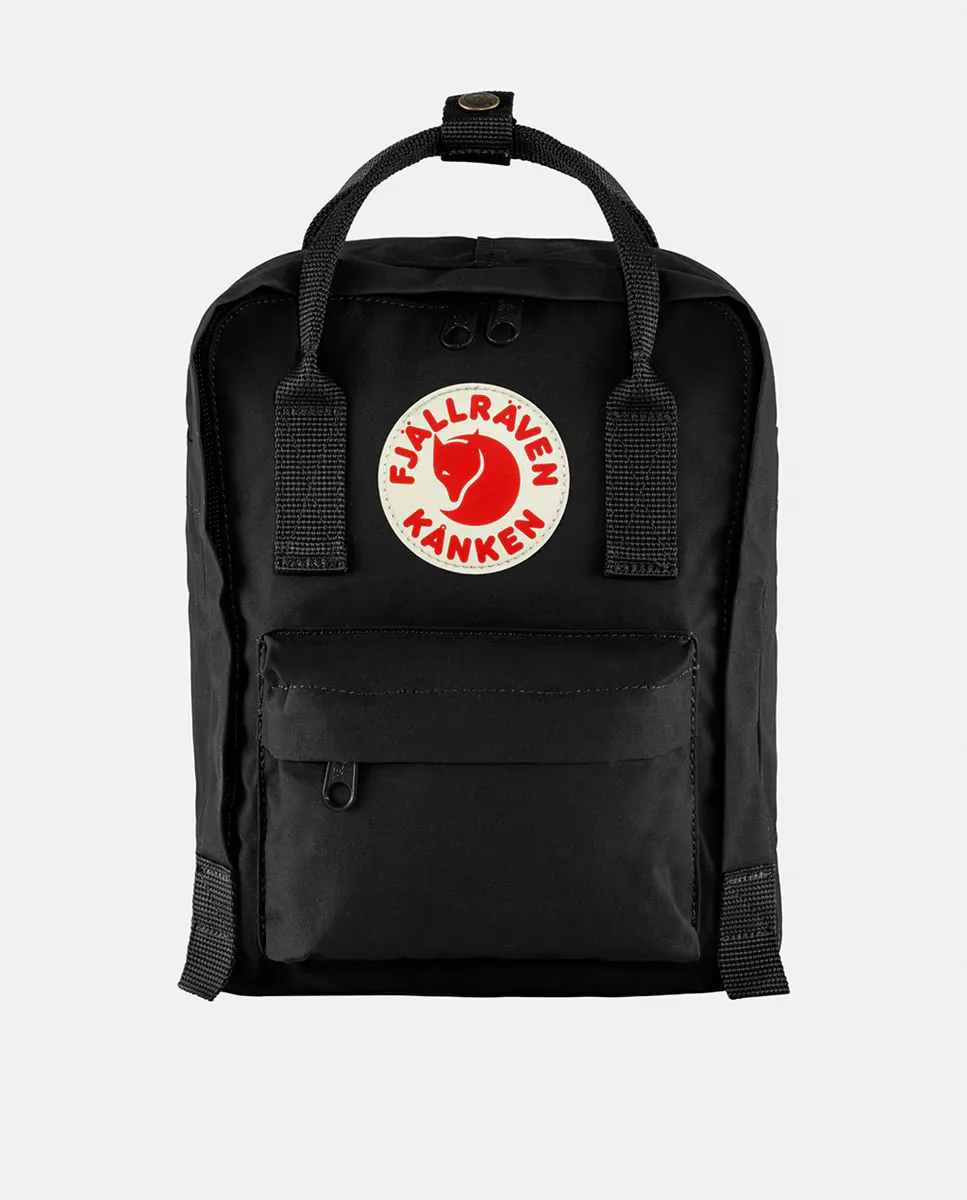 Мини-черный рюкзак Kanken Fjällräven
Мини-черный рюкзак Kanken Fjällräven