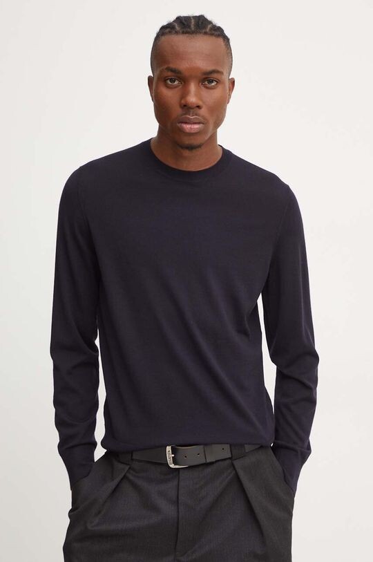 Шерстяной свитер Theory, темно-синий
Шерстяной свитер Theory, темно-синий
