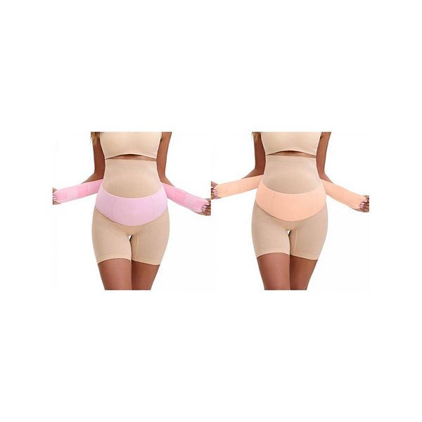 2 упаковки женских бандажей для живота при беременности - мягкий поддерживающий пояс, регулируемый для спины Inspire Chic, Pink Beige
2 упаковки женских бандажей для живота при беременности - мягкий поддерживающий пояс, регулируемый для спины Inspire Chic, Pink Beige