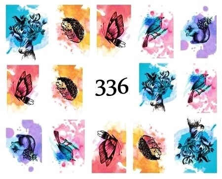 Водные наклейки для ногтей - №336, inna
Водные наклейки для ногтей - №336, inna