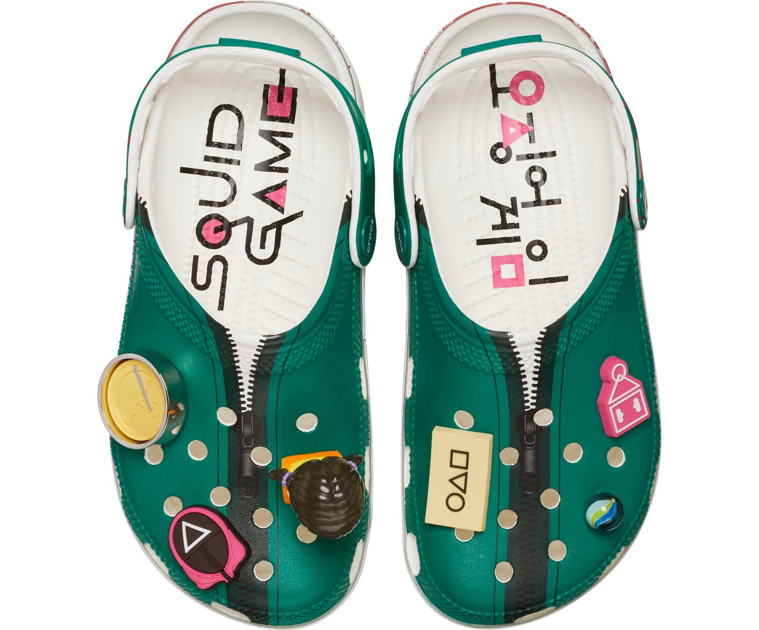 Сабо Crocs x Squid Game Classic, зеленый
Сабо Crocs x Squid Game Classic, зеленый