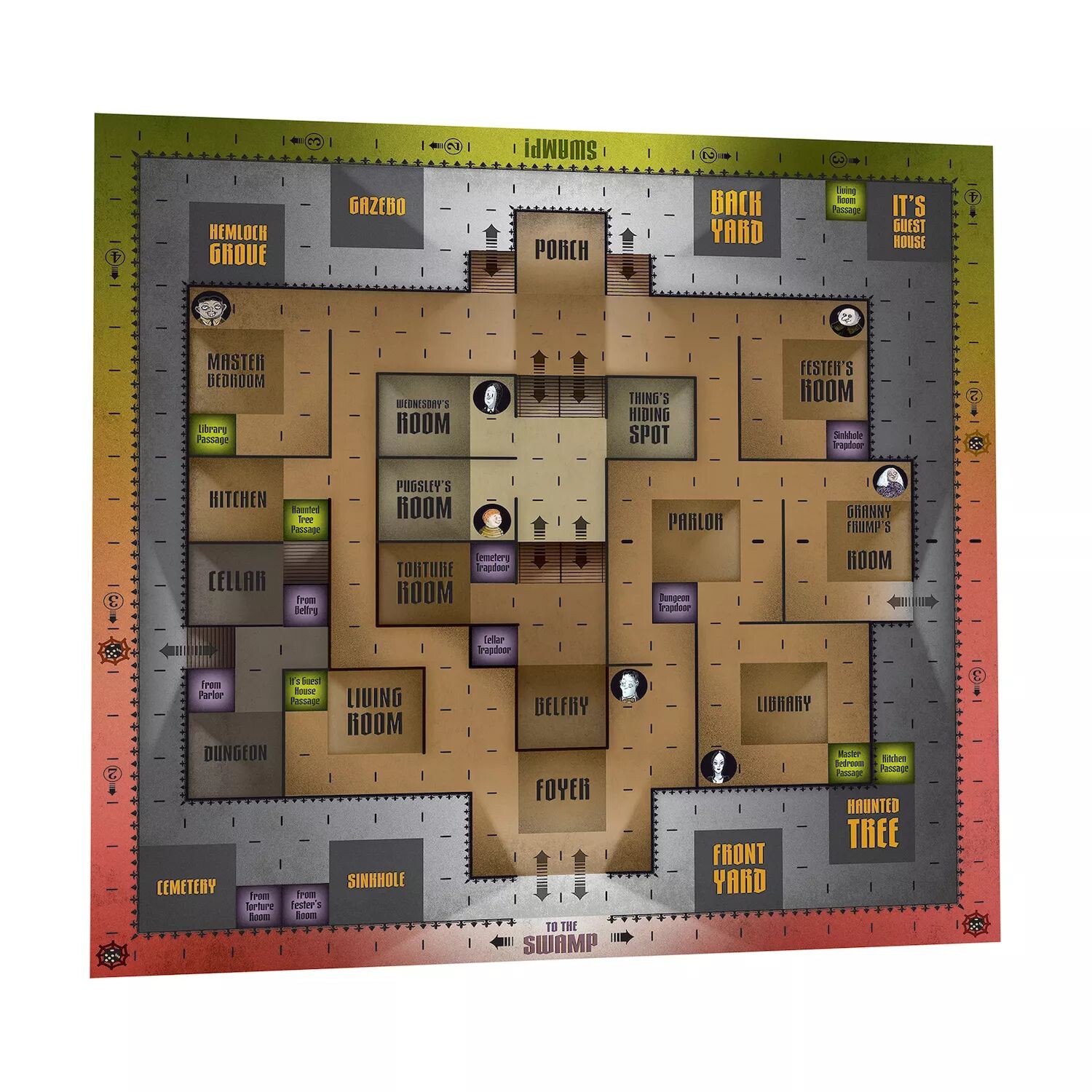 Гранат. Семейка Аддамс: восхитительно пугающая жуткая настольная игра Pomegranate
Гранат. Семейка Аддамс: восхитительно пугающая жуткая настольная игра Pomegranate