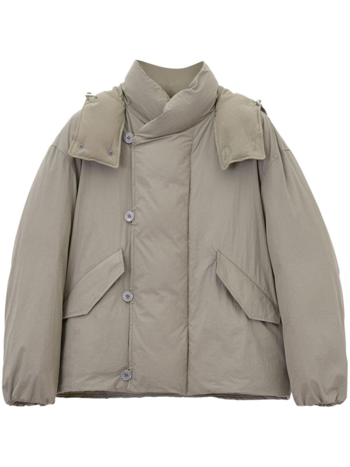 LEMAIRE пуховик с капюшоном, нейтральный цвет
LEMAIRE пуховик с капюшоном, нейтральный цвет