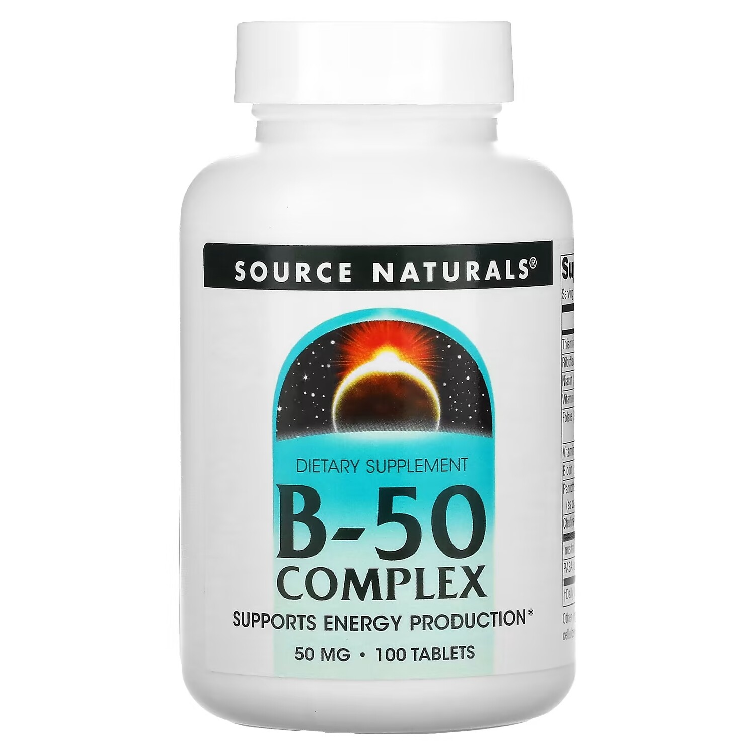 Source Naturals комплекс B-50 50 мг, 100 таблеток
Source Naturals комплекс B-50 50 мг, 100 таблеток