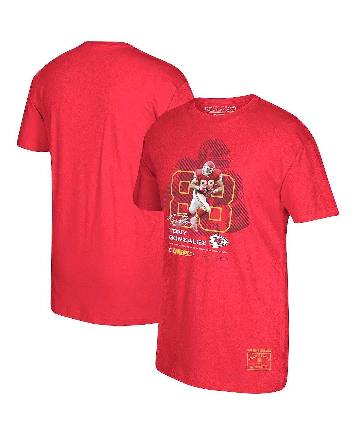 Мужская футболка tony gonzalez red kansas city chiefs с рисунком на пенсии Mitchell & Ness, красный
Мужская футболка tony gonzalez red kansas city chiefs с рисунком на пенсии Mitchell & Ness, красный