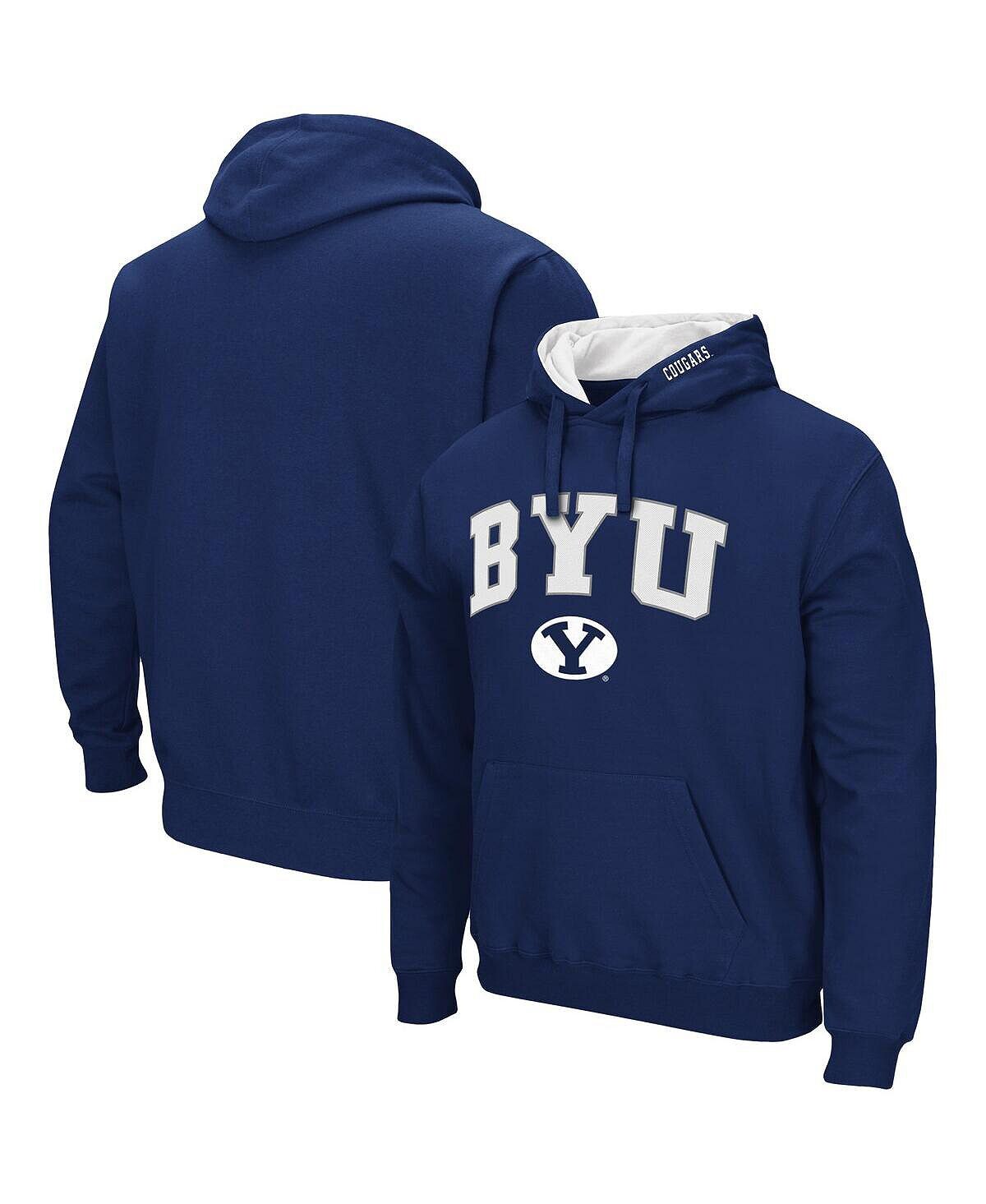 Мужская темно-синяя толстовка с капюшоном byu cougars arch and logo 3.0 Colosseum, синий
Мужская темно-синяя толстовка с капюшоном byu cougars arch and logo 3.0 Colosseum, синий