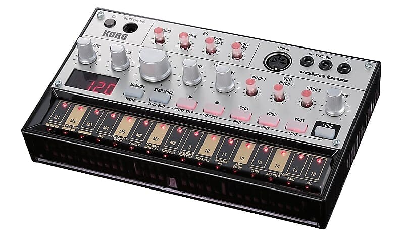 Korg Volca Bass Аналоговая аналоговая бас-машина VOLCABASS
Korg Volca Bass Аналоговая аналоговая бас-машина VOLCABASS