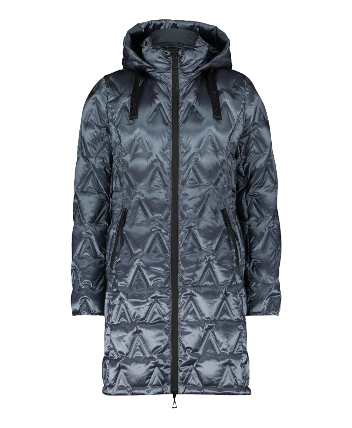 Стильное теплое пуховое пальто с капюшоном Gil Bret, синий
Стильное теплое пуховое пальто с капюшоном Gil Bret, синий